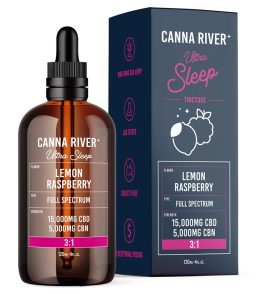 Canna River 3 1 CBD CBN Full Spectrum Ultra Sleep Tincture-Lemon Raspberry