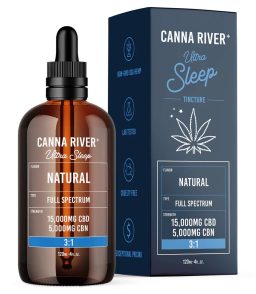 Canna River 3 1 CBD CBN Full Spectrum Ultra Sleep Tincture-Natural
