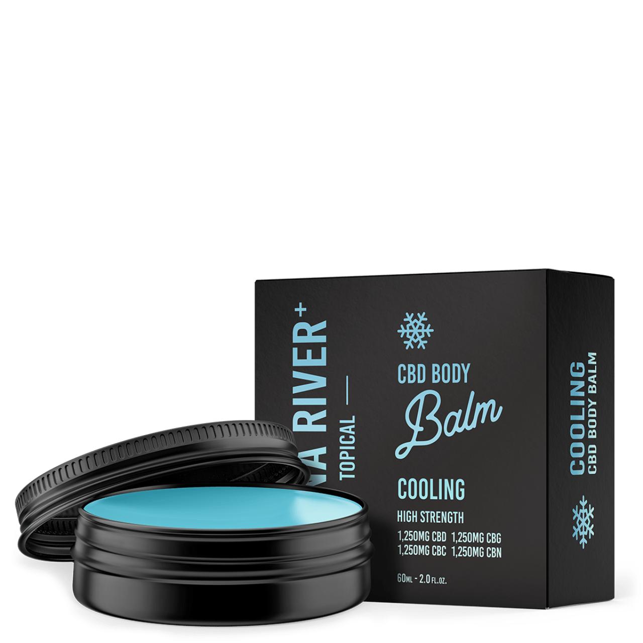 Canna River Broad Spectrum CBD CBC CBN CBG Cooling Body Balm