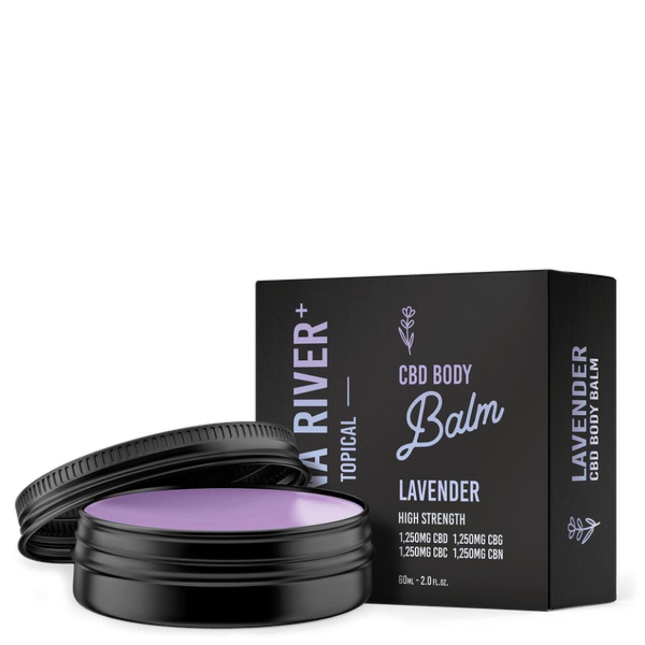 Canna River Broad Spectrum CBD CBC CBN CBG Lavender Body Balm