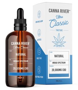 Canna River CBD Broad Spectrum Ultra Classic Tincture 2000mg-Natural