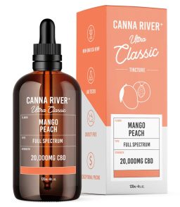Canna River CBD Full Spectrum Ultra Classic Tincture 2000mg- Mango Peach