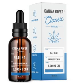 Canna River CBD Natural Broad Spectrum Calm Classic Tincture-60ML