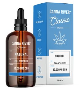 Canna River CBD Natural Full Spectrum Calm Classic Tincture-120ML