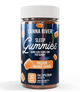 Canna River CBD+CBN Full Spectrum Gummies-Passion Orange Guava