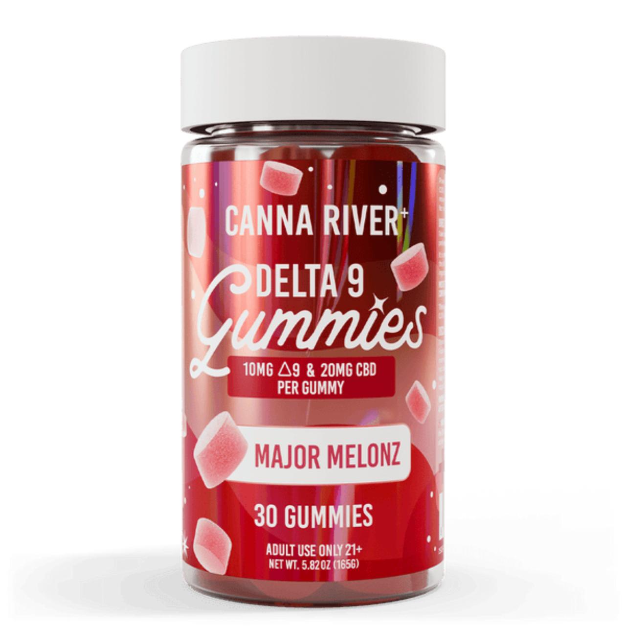 Canna River Full Spectrum D9 THC CBD Gummies-Major Melonz