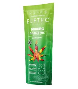 ELF THC Delta-8 + THC-P Edibles Gummy Bears - 1000MG