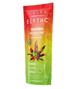 ELF THC Delta-8 + THC-P Edibles Rainbow Sours - 1000MG