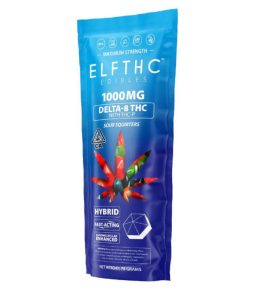 ELF THC Delta-8 + THC-P Edibles Sour Squirters - 1000MG