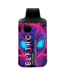 ELF THC THC3000 Disposable Alien Bubba Berry