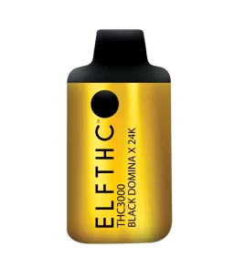 ELF THC THC3000 Disposable Black Domina x 24K